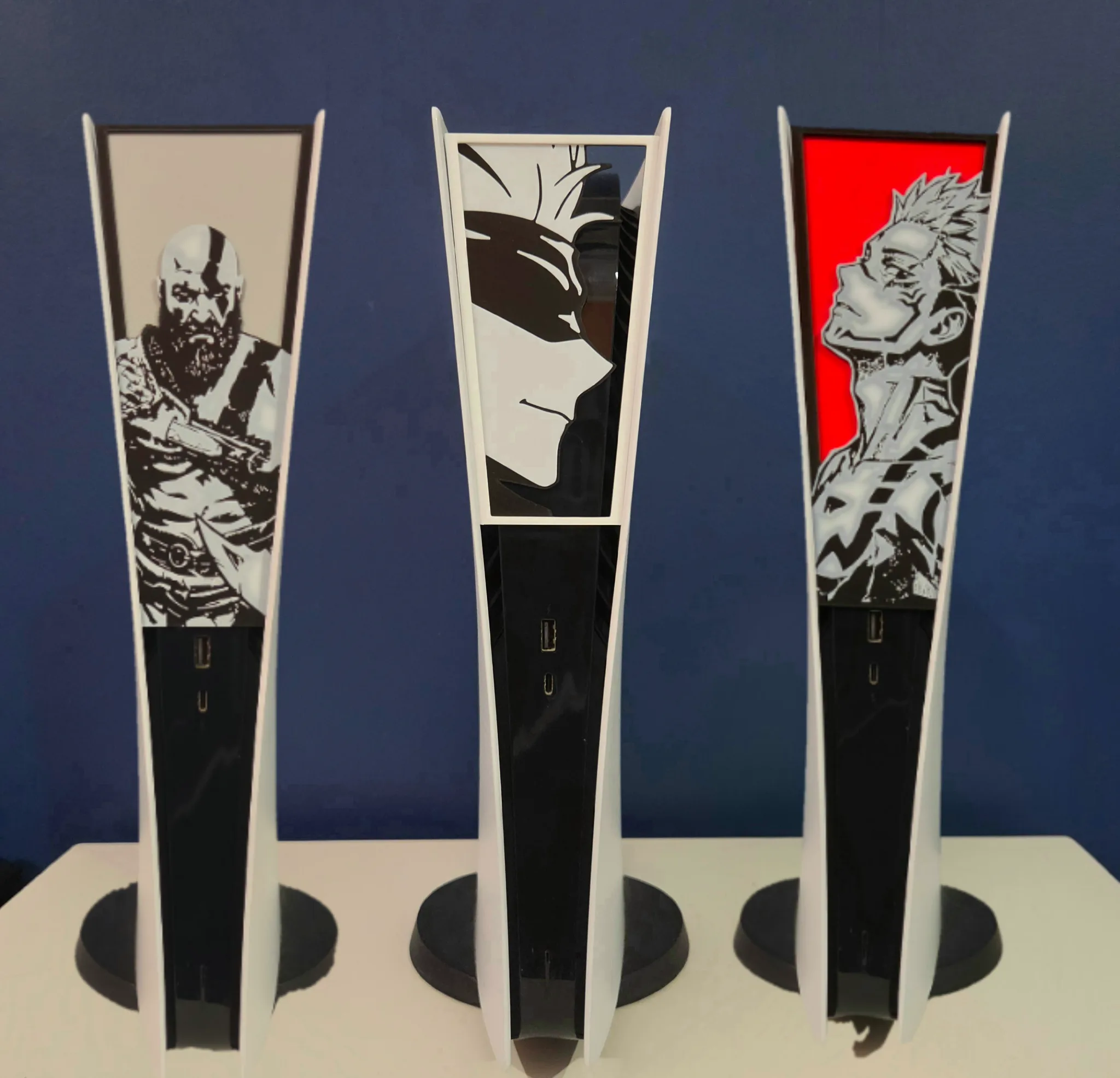 PS5 Custom Face Plates (Multiple Designs)