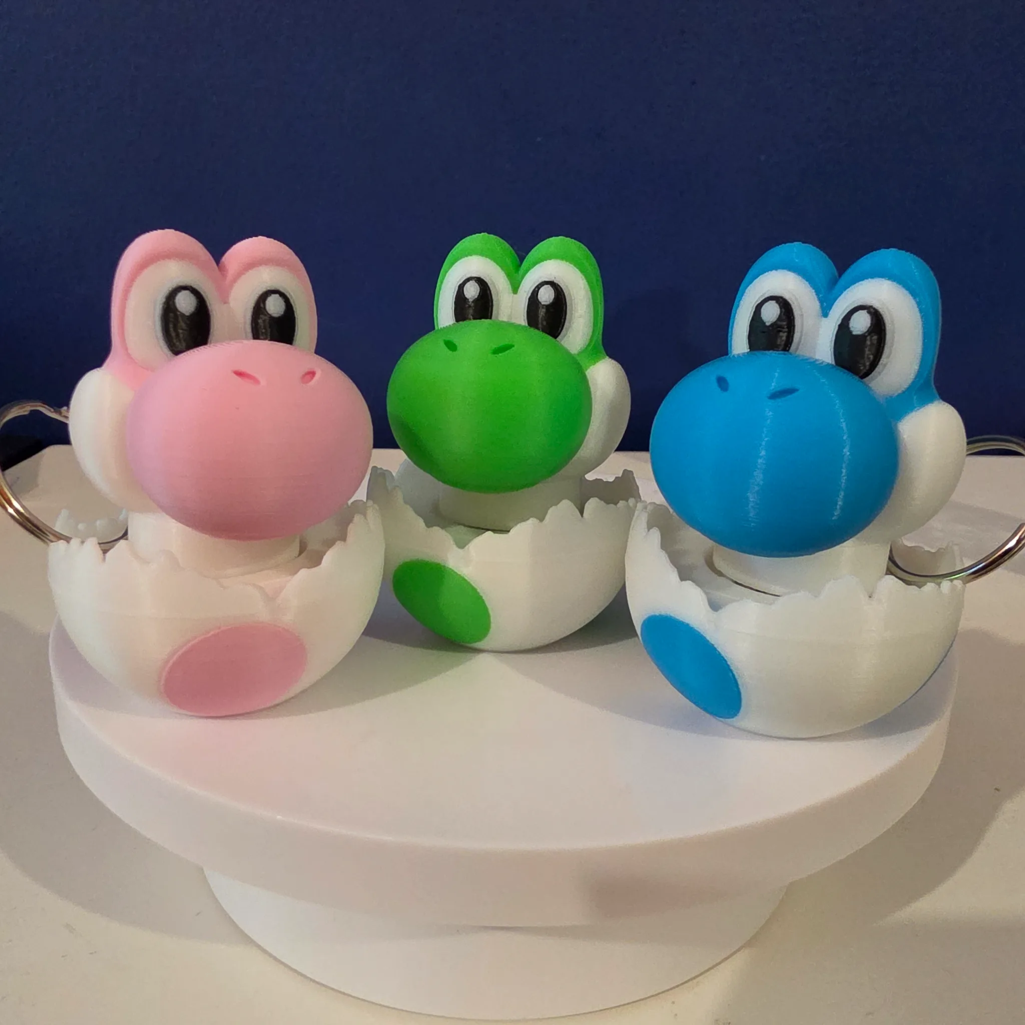 Yoshi Keychain Clicker Fidget